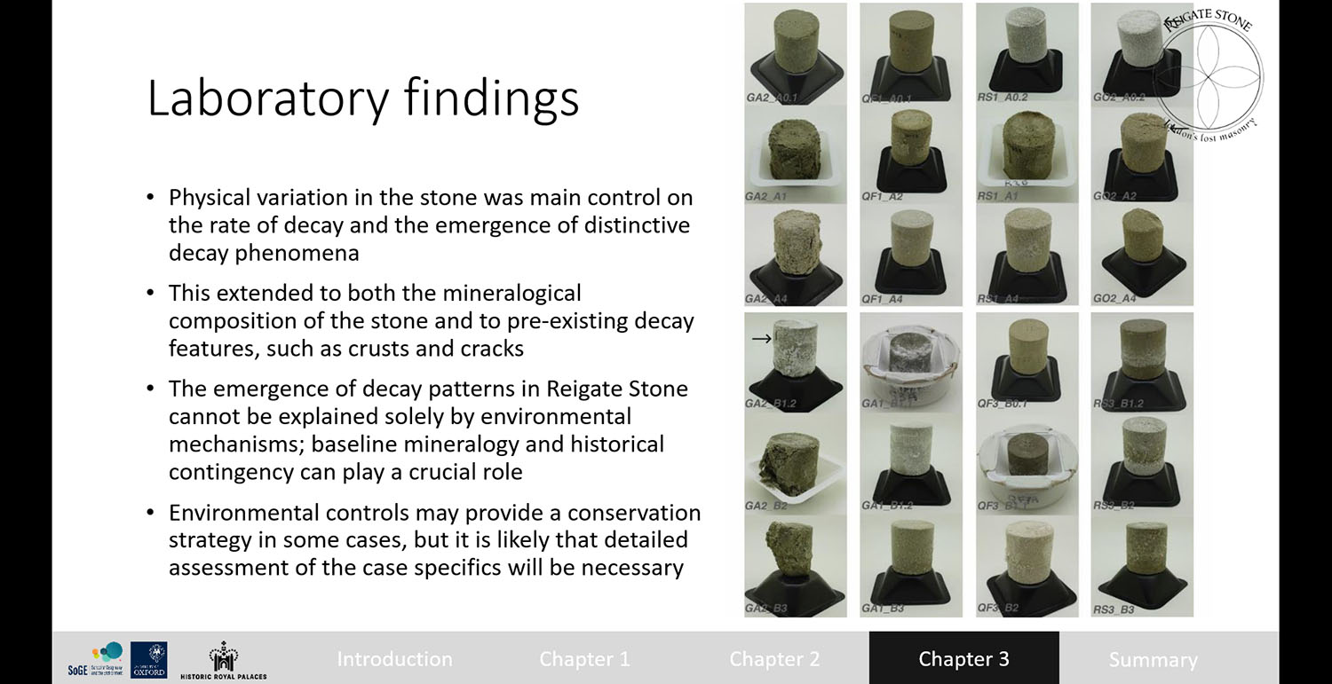 Reigate Stone presentation Martin Michette