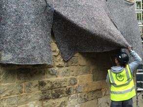 SSHC working at the Bell Tower
