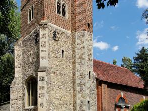 st dunstans church in cranford park  panoramio